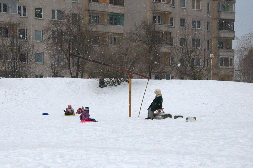 Silainiai in Winter by Evelina Simkute, 2014